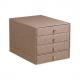 Schubladenbox, titan 194580C
