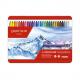 Aquarell-Wachsmalstift "NEOCOLOR II", 40er Metalletui 7500.310