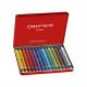 Aquarell-Wachsmalstift "NEOCOLOR II", 40er Metalletui 7500.315