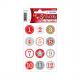 Sterne, Goldfolie (3924) 15189