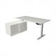 Komplett-Arbeitsplatz "Move 1", graphit 10221011