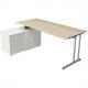 Komplett-Arbeitsplatz "Start Up", anthrazit 11494550