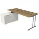 Komplett-Arbeitsplatz "Start Up", anthrazit 11494813