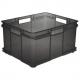Aufbewahrungsbox Euro-Box XXL "bruno", grau-transparent 1539982700000