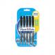 Druckkugelschreiber FlexGrip Ultra, 5er Blister, blau 2027739