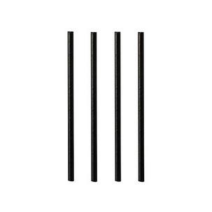 Papier-Trinkhalme "pure", schwarz 87982