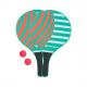 Beach Paddle Ball Set, Verpackung 970157