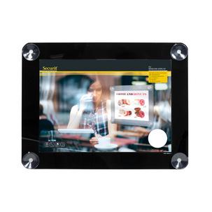 Fenster-Plakatrahmen DIN A4, schwarz PFW-A4-GY