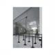 Inforahmen für Absperrsystem RETRACTABLE, schwarz RS-SIGN-A4-BL