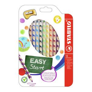 Dreikant-Buntstifte EASYcolors L, 12er Etui 331/24