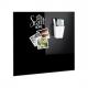 Stifteköcher GLASS BOARD schwarz, Anwendungsbeispiel  1005330011