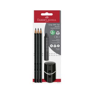 Bleistift GRIP 2001 Set, schwarz 580074