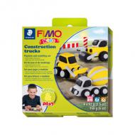 Modellier-Set kids Form & Play "Construction trucks"
