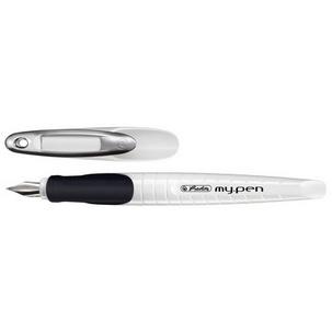 Füllhalter my.pen, weiß / schwarz 300006790