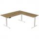 Symbolbild: Sitz-/Steh-Schreibtisch "Move 3" mit Anbauelement, graphit 10382555