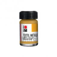 Textilfarbe "Textil Metallic", 15 ml im Glas