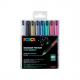 Pigmentmarker POSCA PC-1MR, 8er Box - metallic PC1MR/8APFASS19