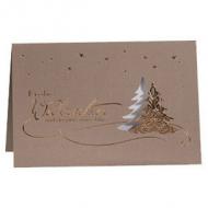 Weihnachtskarte "Kupferglanz"