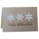 Weihnachtskarte "Eisblumen" 88811449