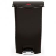 Tret-Abfalleimer Slim Jim, 50 Liter, schwarz