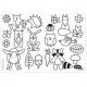 Window Color Set "Nordic Friends" 800303900