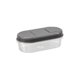 Schüttdose / Trockenvorratsdose Margerit, 0,50 Liter - transparent / castlerock 11260800