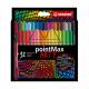 Fasermaler pointMax ARTY Edition - 42er Karton-Etui 488/24-2-20