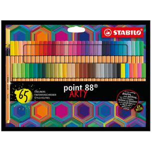 Fineliner point 88® ARTY Edition - im 65er Karton-Etui 8865-21-20