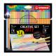 point 88 / Pen 68 Kreativ-Set ARTY, 36er Kartonetu 8868/24-1-20-6