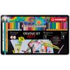 Pen 68 brush / point 88 / aquacolor ARTY Edition - im Metall-Etui