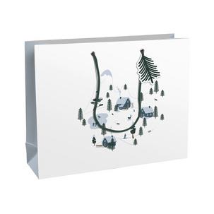 Weihnachts-Geschenktüte "Winter", groß X-30927-3C