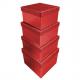 Geschenkboxen-Set "Glitter gold", 4-teilig X-31049-BXC
