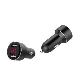 USB-KFZ-Ladegerät mit Spannungsanzeige, 2-fach 019062