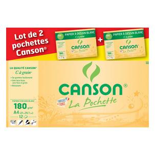Zeichenpapier "C" à Grain, 2er Set C32002K002