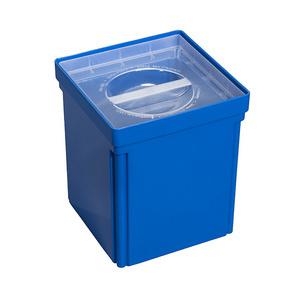 Einsatzbox EuroPlus Insert >L<130/3, blau 456340