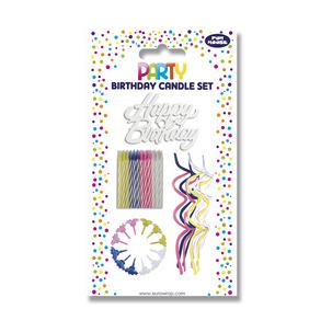 Geburtstagskerzen-Set I, 37-teilig 12642-GC