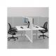 Doppel-Monitorarm Eppa Crossbar, weiß 9909201