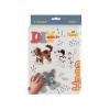Bügelperlen midi "Hunde und Katze", Geschenkpackung