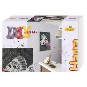 Bügelperlen midi Art "Schmetterling", Geschenkpackung 3605