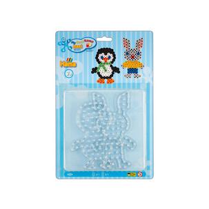 Stiftplatten maxi "Pinguin, Kaninchen", im Blister 8106