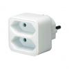 Adapterstecker, 2x Euro