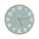 Wanduhr / Quarzuhr "BALTIC", buche / ziegelrot 400165110