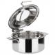 Chafing Dish-Set, Edelstahl schwarz 12338