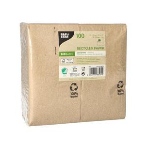 Bistro-Servietten natur, 330 x 330 mm 88531