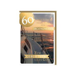 Geburtstagskarte Goldig 60. Geburtstag 40055138