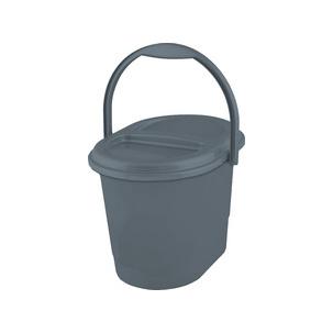 Bio-Abfalleimer "elsa eco", eco-grey 1180469500000