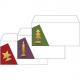 Weihnachts-Motiv-Umschlag-Set "Cut-out style" DU257