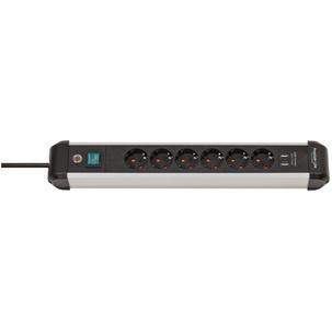 Steckdosenleiste Premium-Alu-Line 1391030610