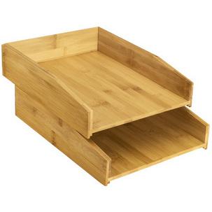 Briefablagen-Set Silva, aus Bambusholz 2240010301