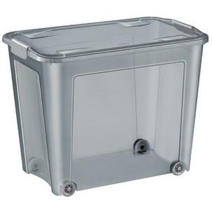 Aufbewahrungsbox SHADOW, mit Rollen, 67 Liter 2356570061